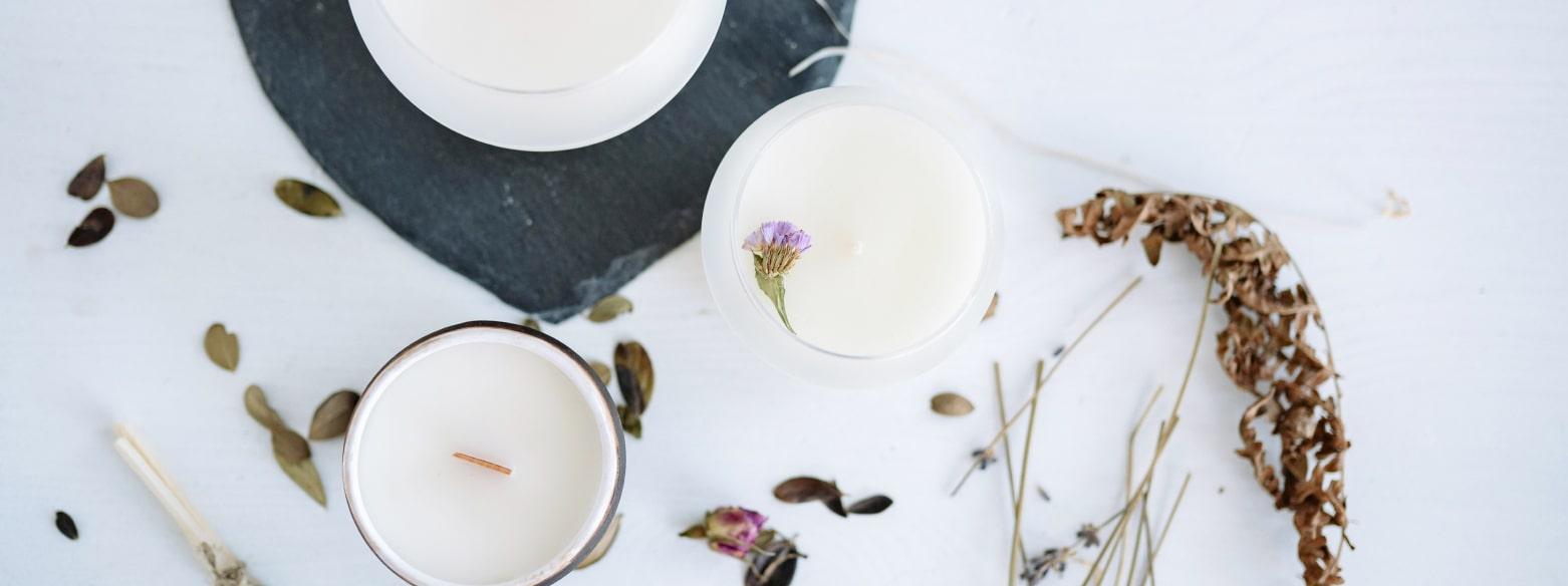 Эко свечи ручной работы